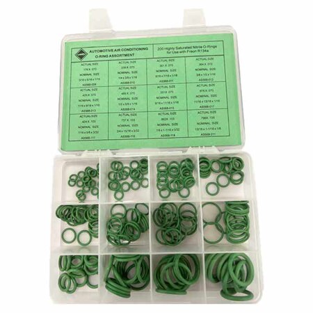 Hercules Sealing Products O-RIng Kit- HNBR 70A-O-RING KIT12size/ 200pcs 568 HNBR KIT